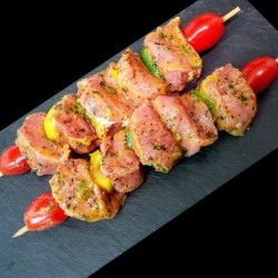 Brochette de Porc Ail et...