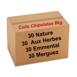 Colis chipolatas 8kg